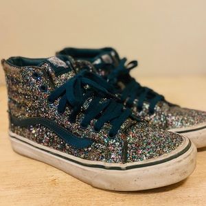 Sparkle Glitter Hightops - Vans